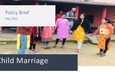 Policy Brief – Child Marriage